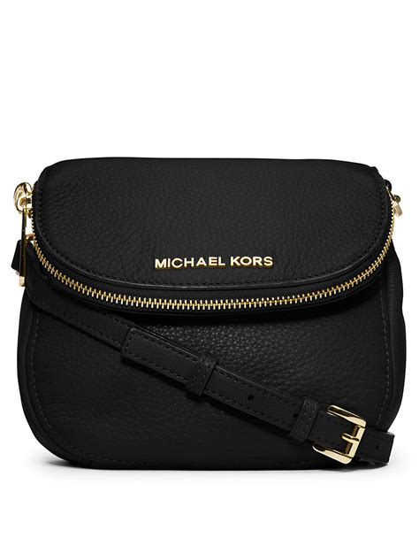 michael kors bedford flap black leather crossbody bag|Michael Kors bedford legacy crossbody.